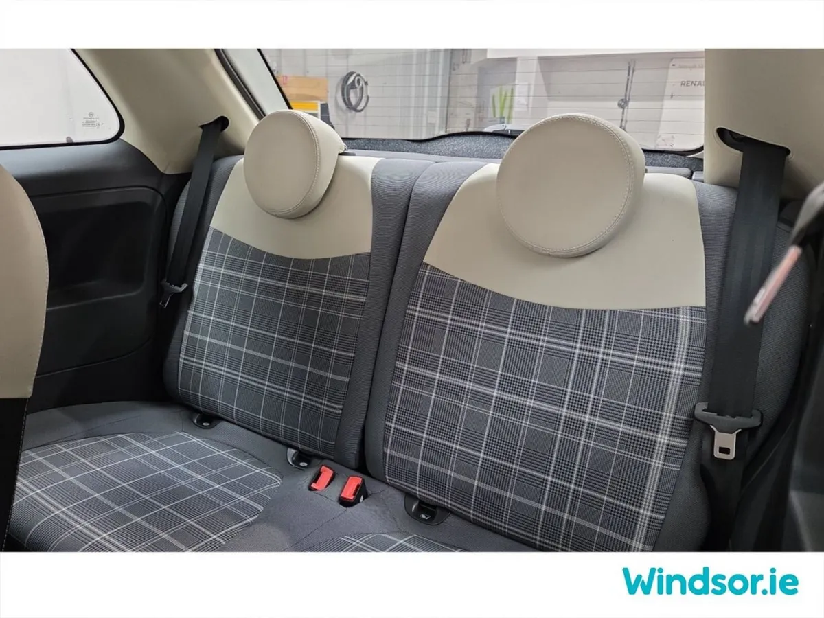Fiat 500 Hatchback, Petrol, 2018, White
