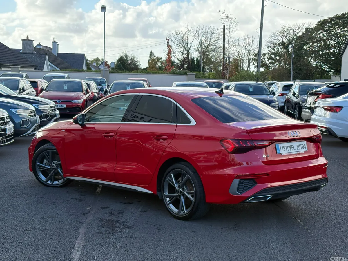 Audi A3 Saloon, Petrol, 2021, Red