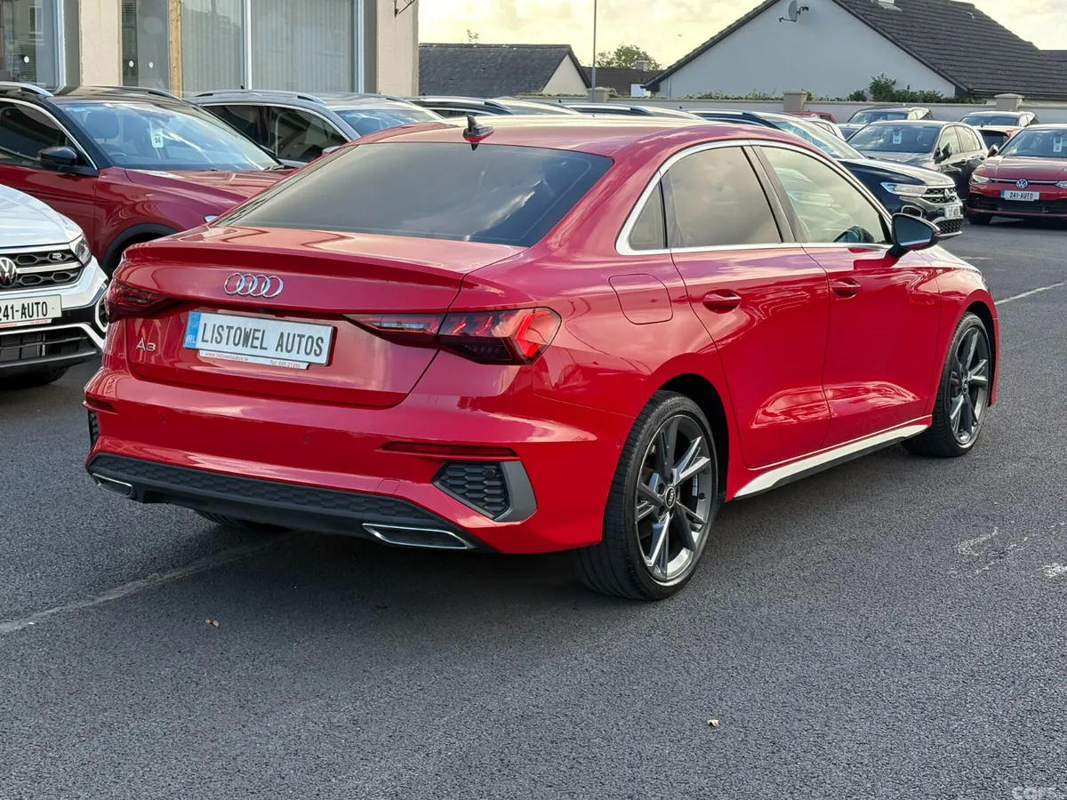 Audi A3 Saloon, Petrol, 2021, Red