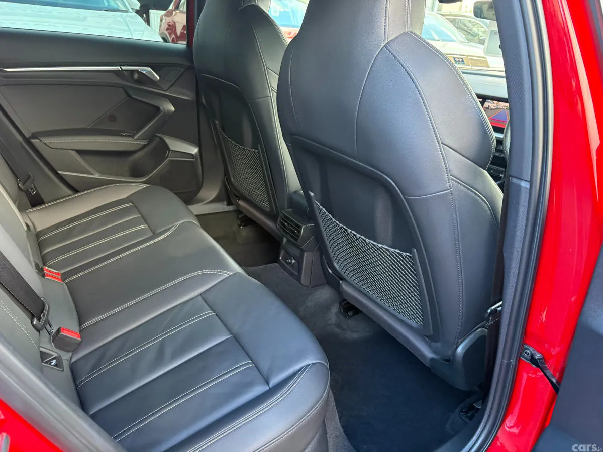 Audi A3 Saloon, Petrol, 2021, Red