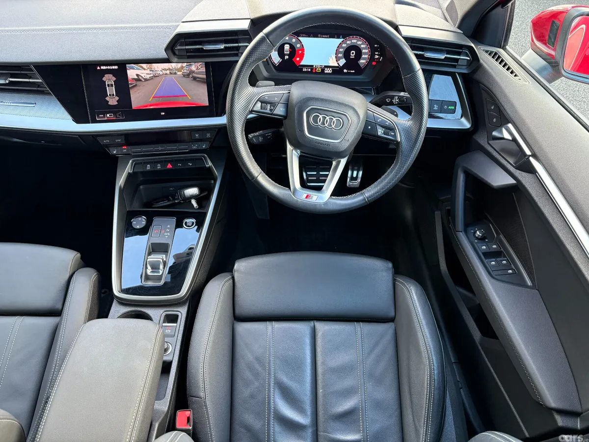 Audi A3 Saloon, Petrol, 2021, Red