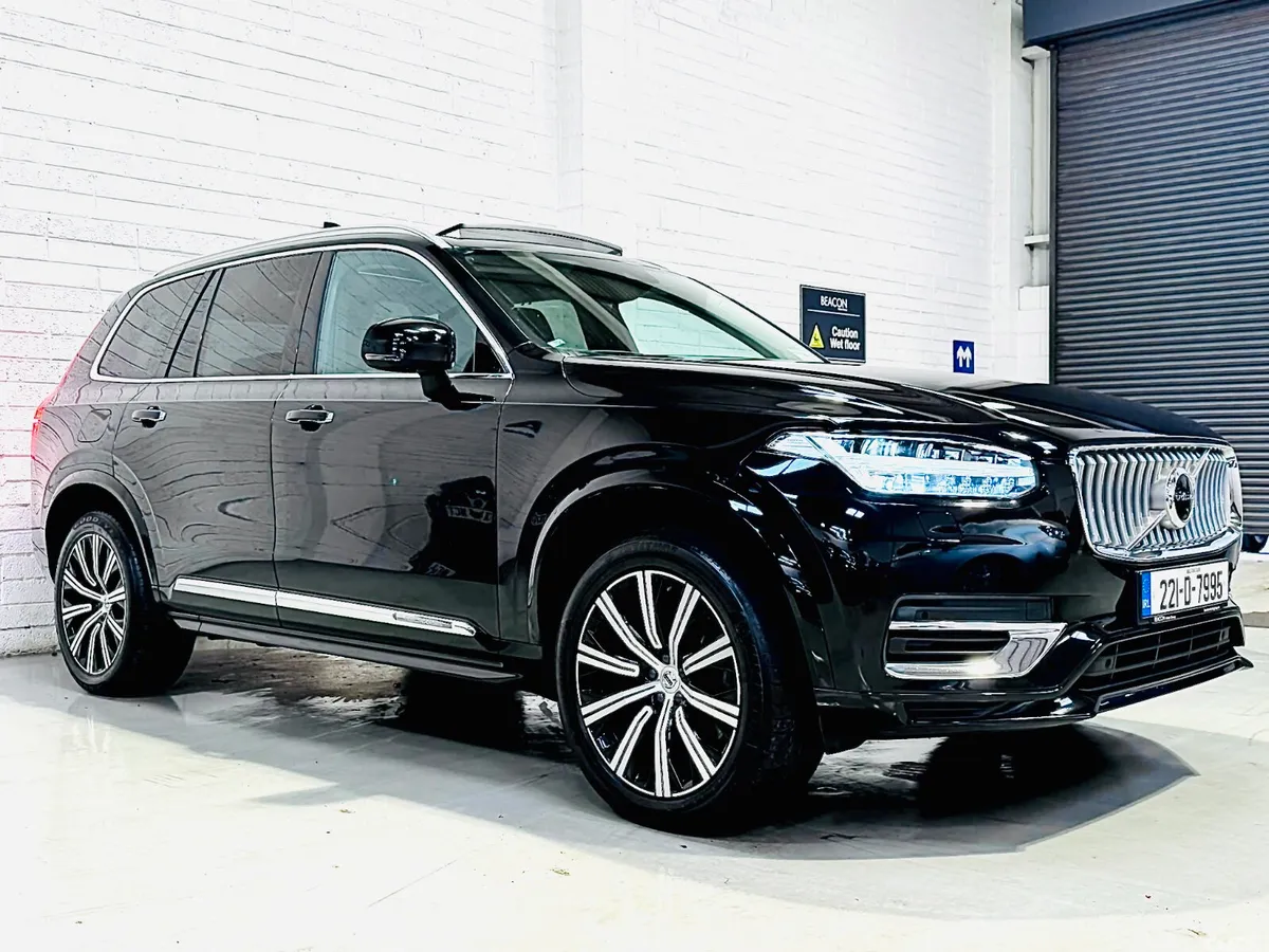 Volvo XC90 SUV, Petrol Plug-in Hybrid, 2022, Black