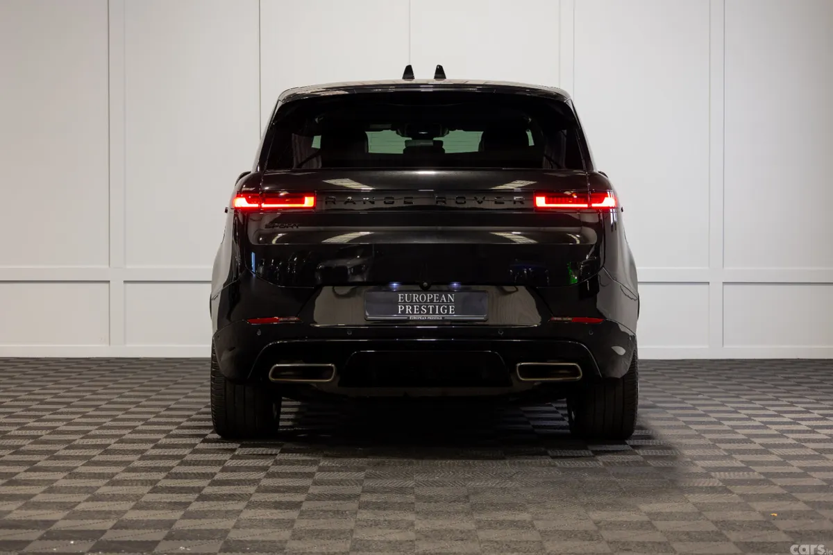 Land Rover Range Rover Sport SUV, Petrol Plug-in Hybrid, 2024, Black