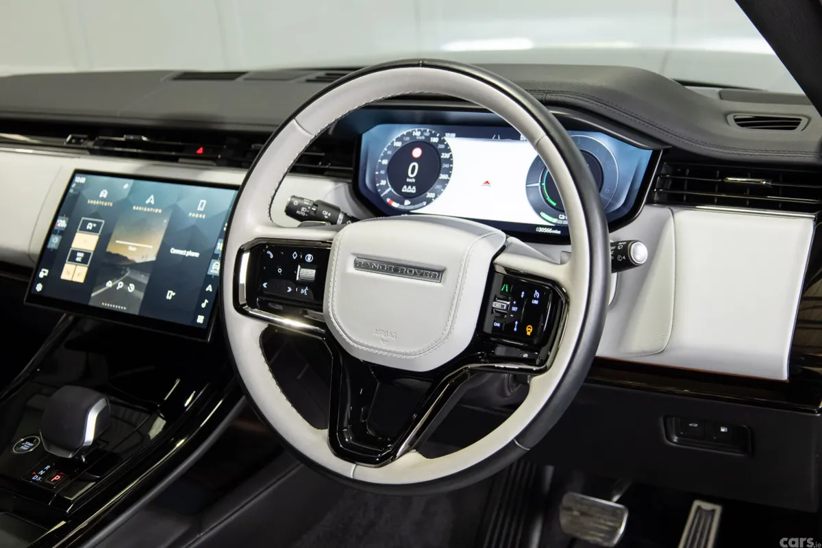 Land Rover Range Rover Sport SUV, Petrol Plug-in Hybrid, 2024, Black
