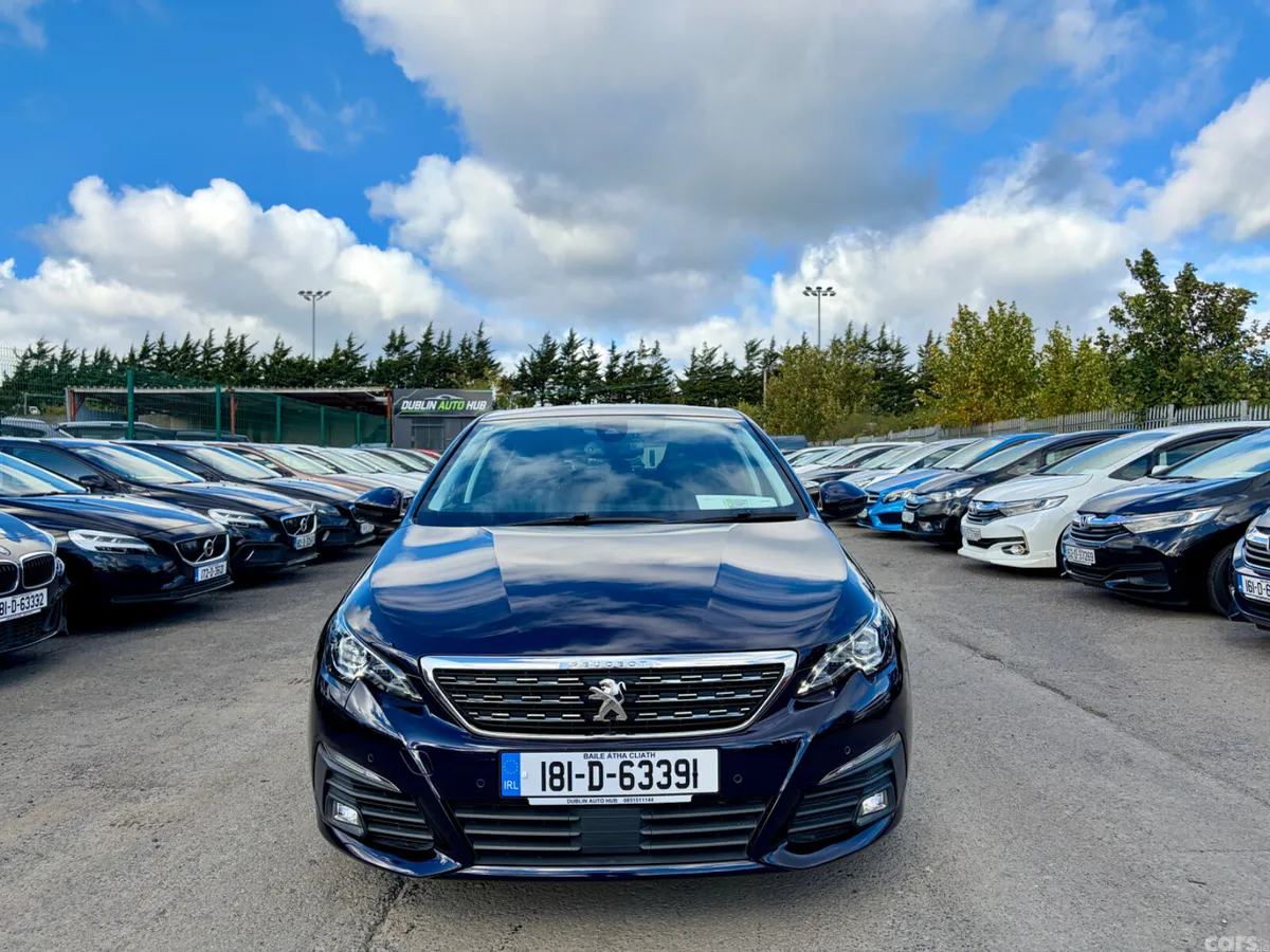 Peugeot 308 Hatchback, Diesel, 2018, Blue