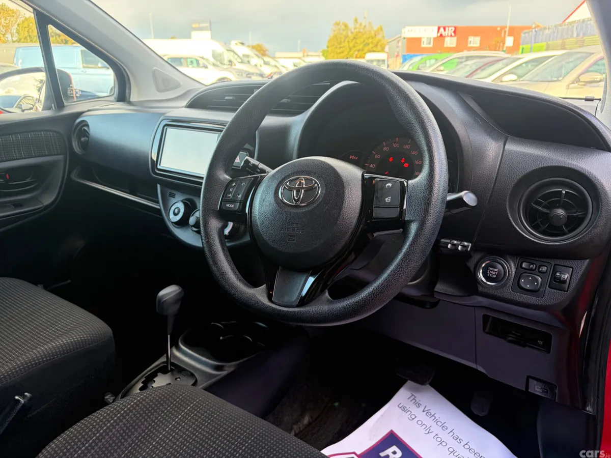 Toyota Vitz Hatchback, Petrol, 2017, Red