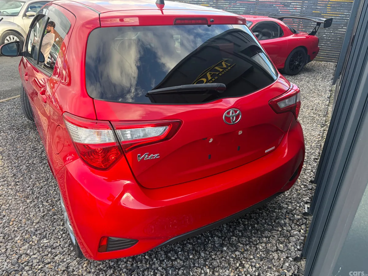 Toyota Vitz Hatchback, Petrol, 2017, Red