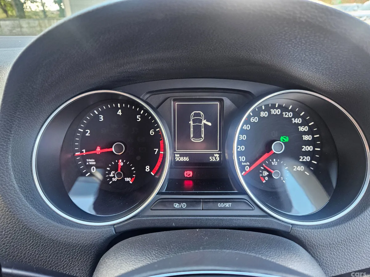 Volkswagen Polo Hatchback, Petrol, 2017, Blue