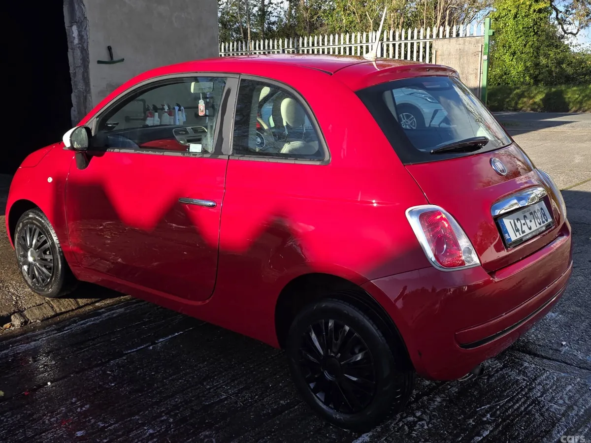Fiat 500 Hatchback, Petrol, 2014, Red
