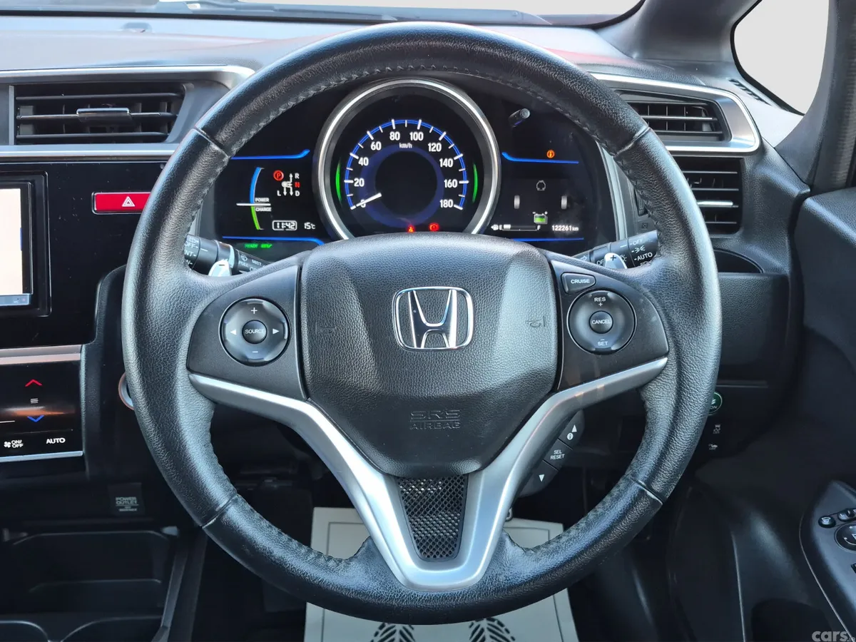 Honda Fit Hatchback, Petrol Hybrid, 2014, Black