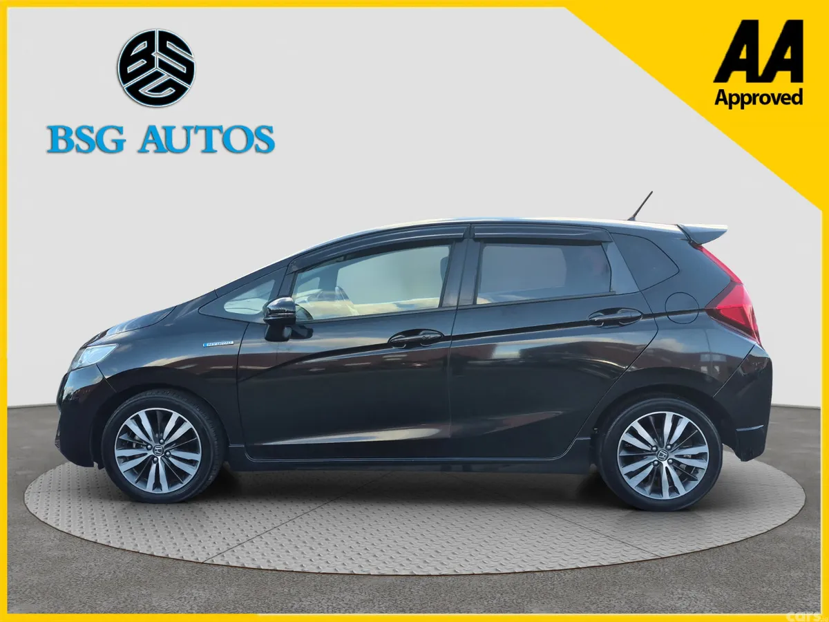 Honda Fit Hatchback, Petrol Hybrid, 2014, Black