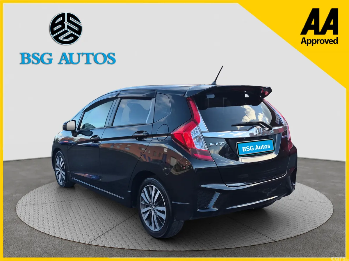 Honda Fit Hatchback, Petrol Hybrid, 2014, Black