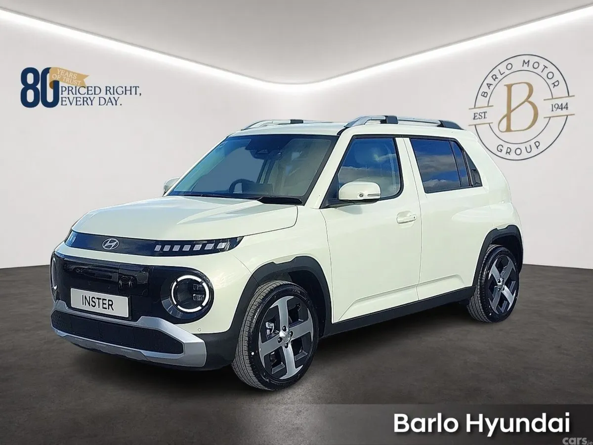 Hyundai INSTER SUV, Electric, 2027, White