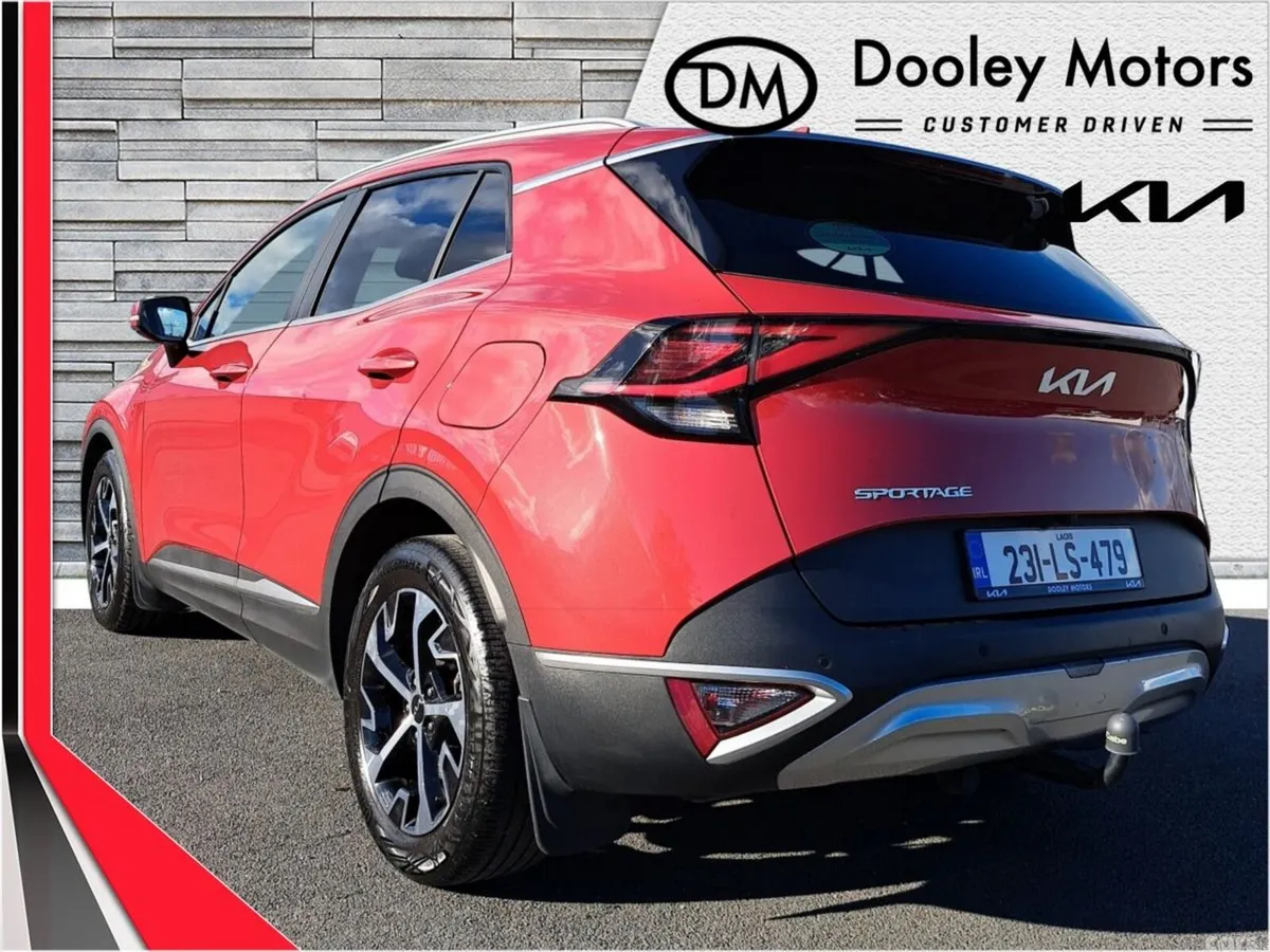 Kia Sportage SUV, Diesel Hybrid, 2023, Red