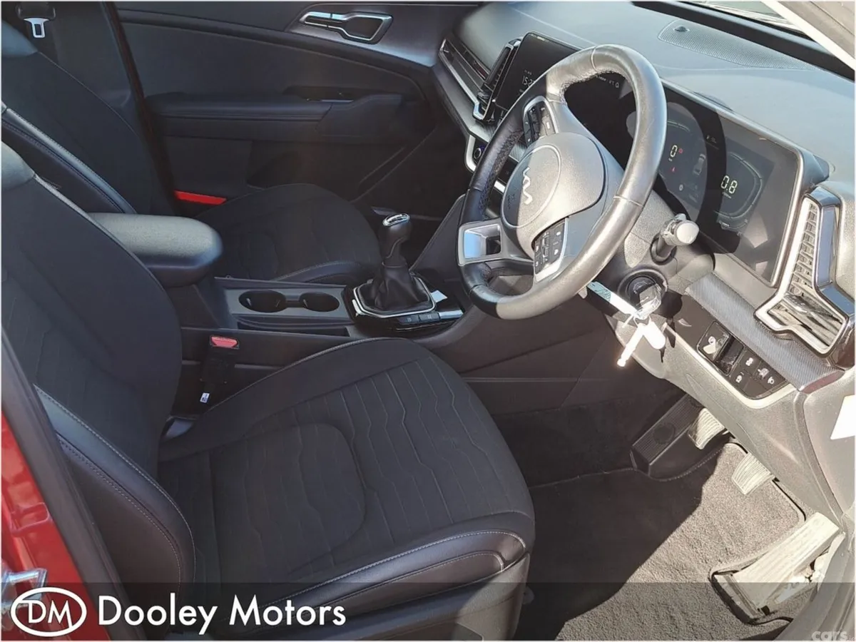 Kia Sportage SUV, Diesel Hybrid, 2023, Red
