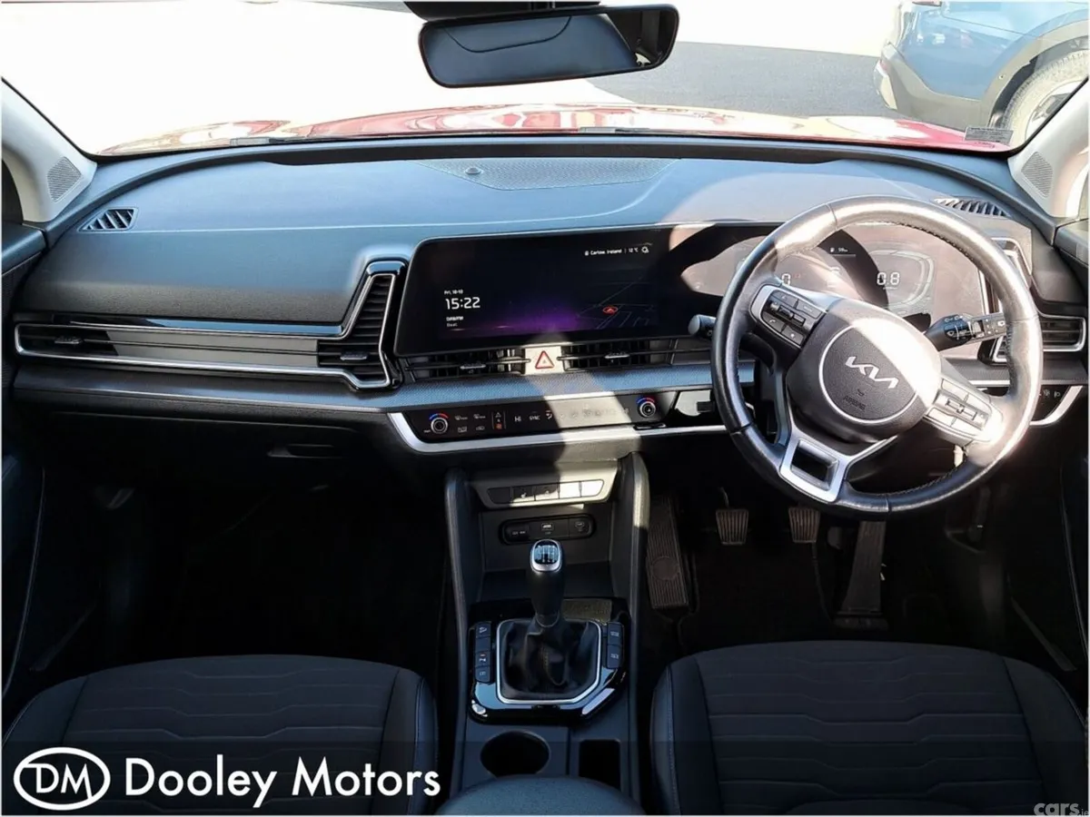 Kia Sportage SUV, Diesel Hybrid, 2023, Red