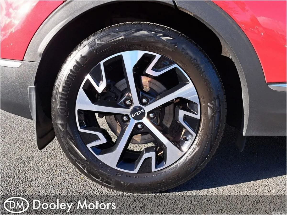 Kia Sportage SUV, Diesel Hybrid, 2023, Red