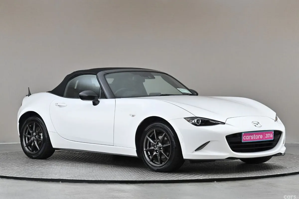 Mazda MX-5 Convertible, Petrol, 2016, White