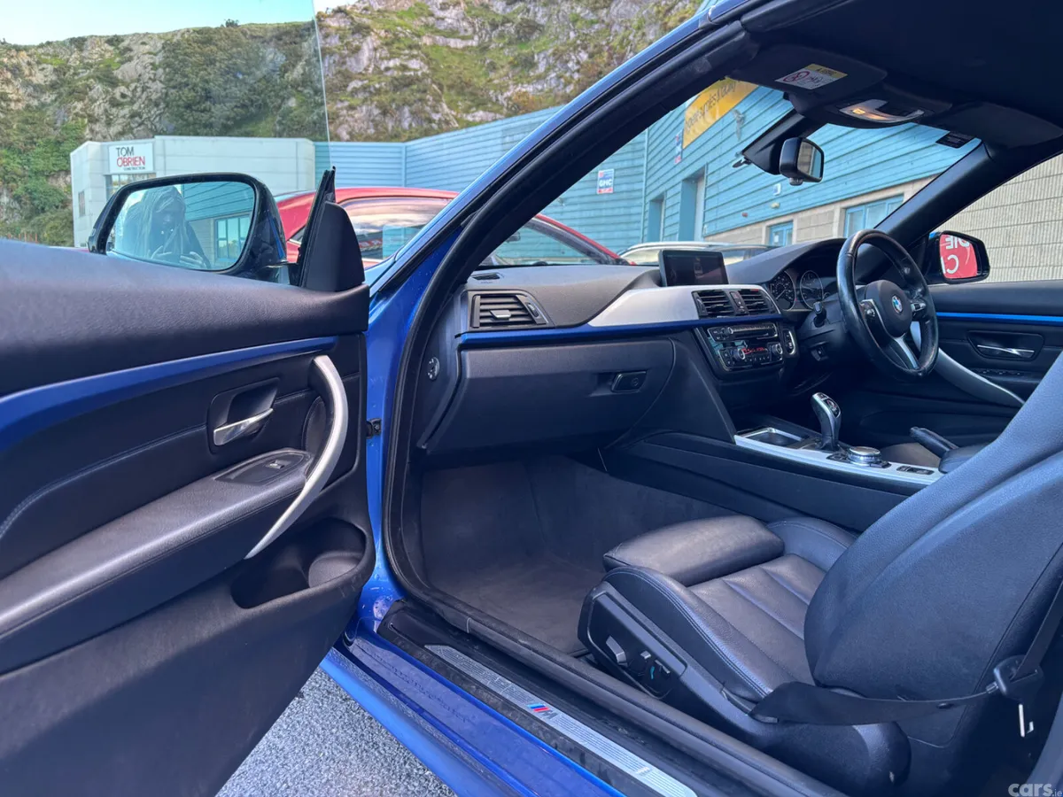 BMW 4-Series Convertible, Diesel, 2015, Blue