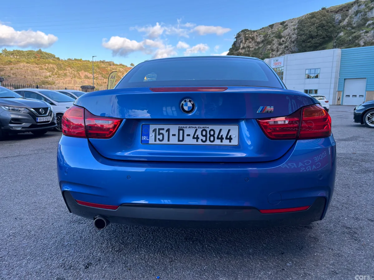 BMW 4-Series Convertible, Diesel, 2015, Blue