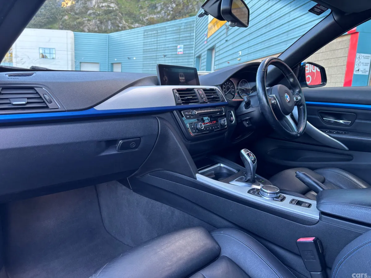 BMW 4-Series Convertible, Diesel, 2015, Blue