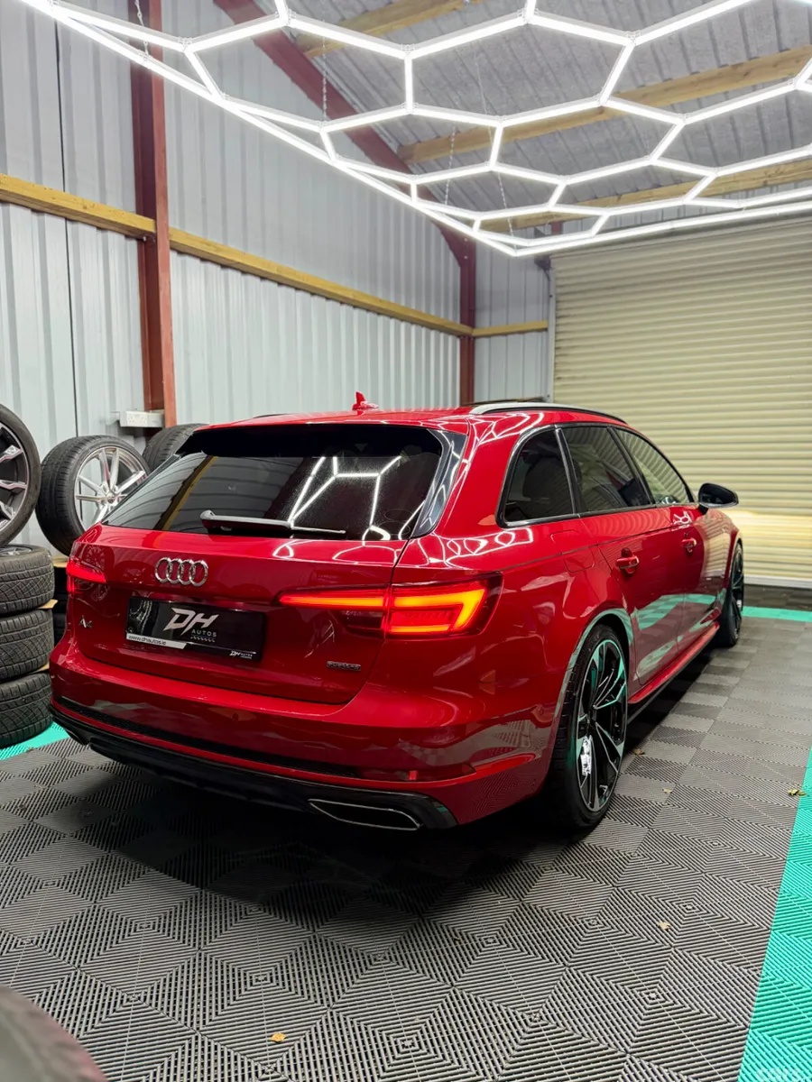 Audi A4 Estate, Petrol, 2019, Red