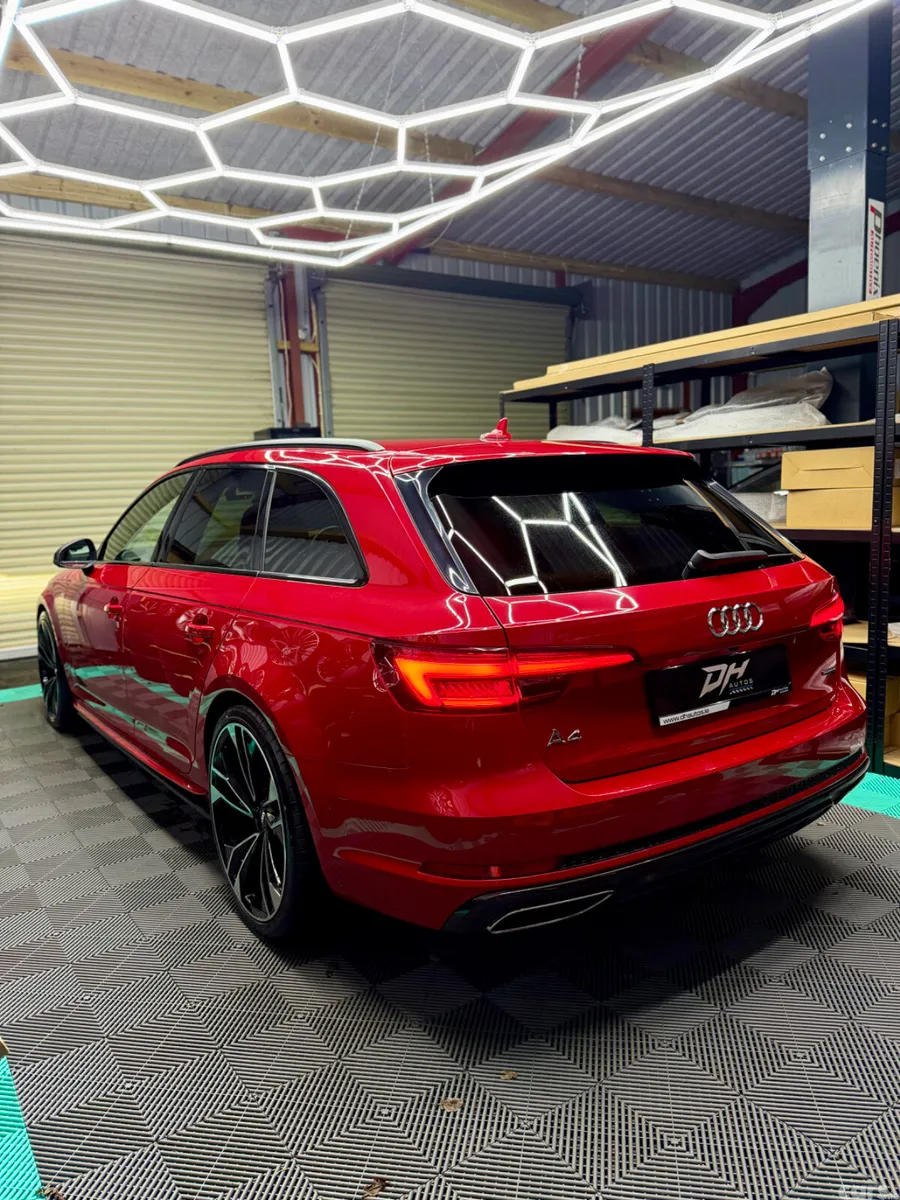 Audi A4 Estate, Petrol, 2019, Red