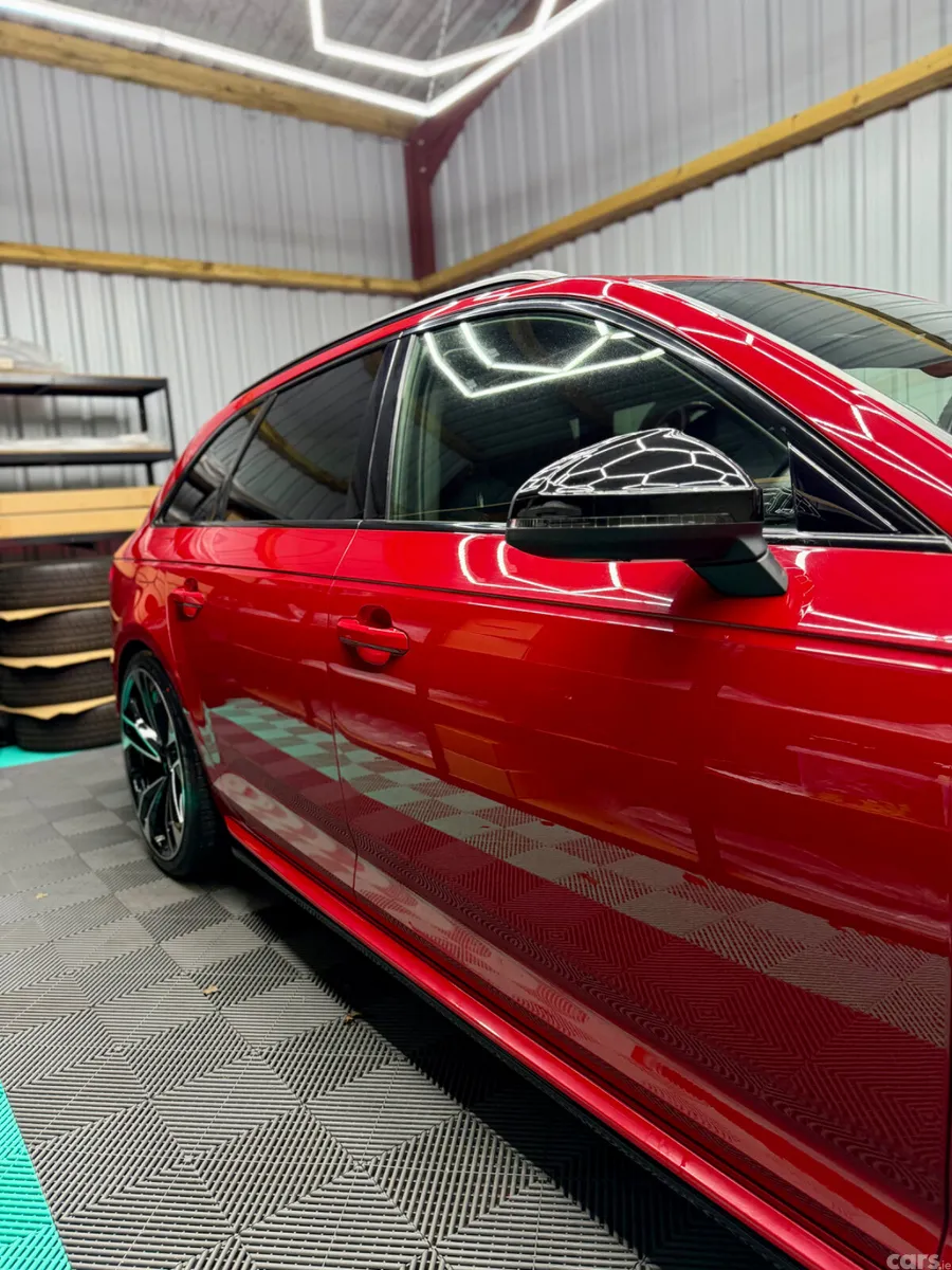 Audi A4 Estate, Petrol, 2019, Red