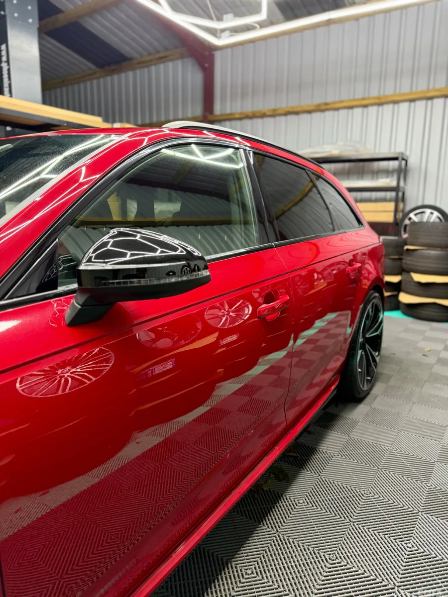 Audi A4 Estate, Petrol, 2019, Red