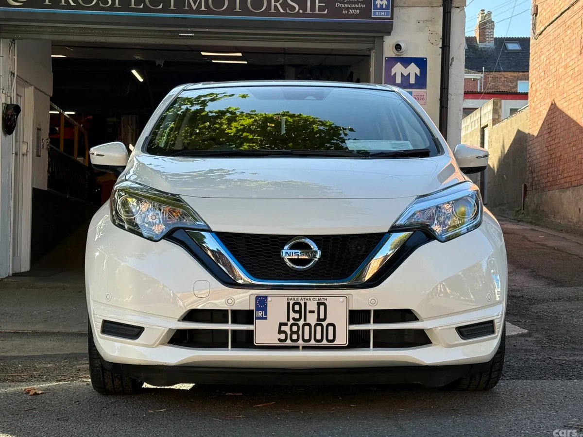Nissan Note Hatchback, Petrol Hybrid, 2019, White