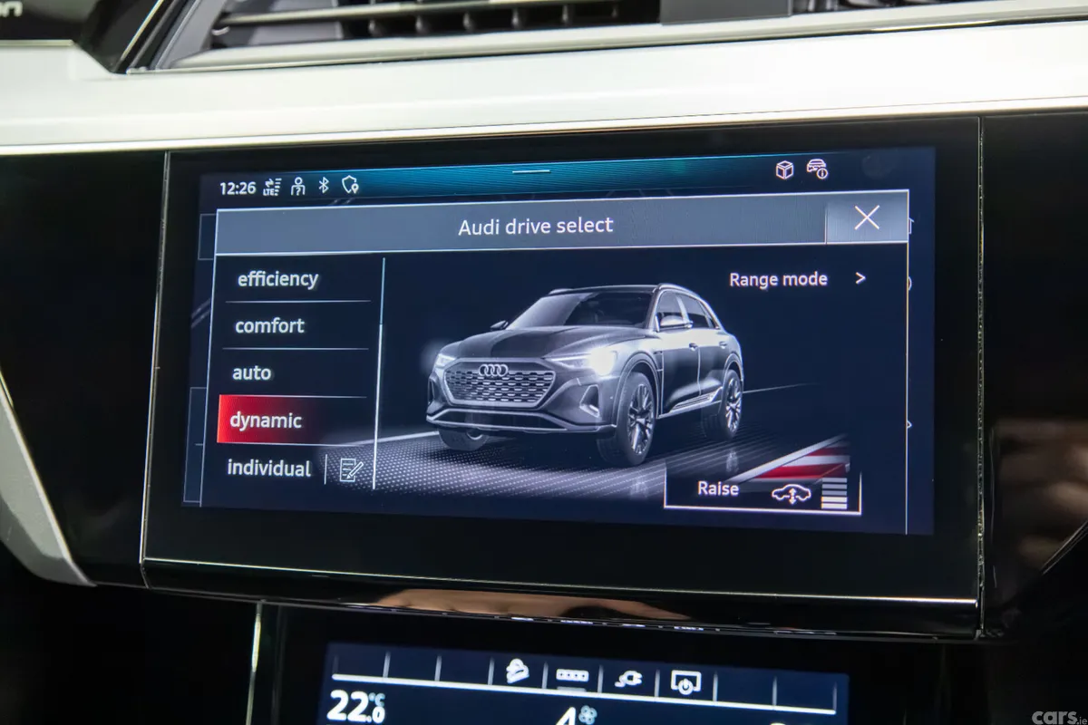 Audi Q8 e-tron SUV, Electric, 2022, Blue