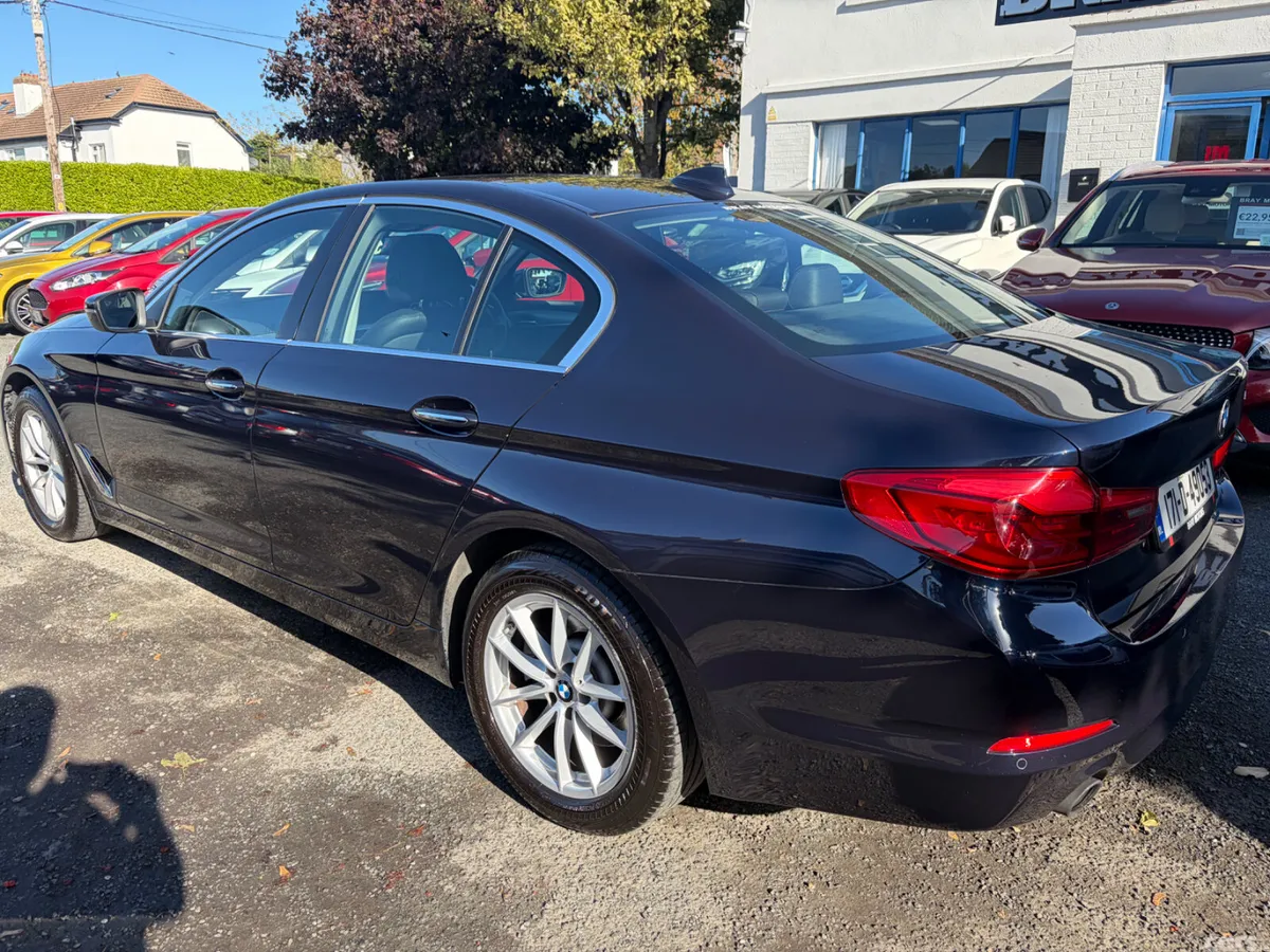 BMW 5-Series Saloon, Diesel, 2017, Blue