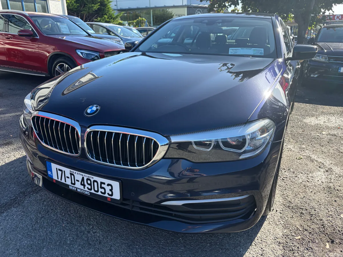 BMW 5-Series Saloon, Diesel, 2017, Blue