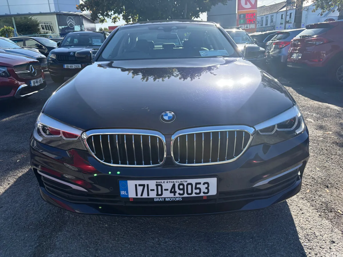 BMW 5-Series Saloon, Diesel, 2017, Blue