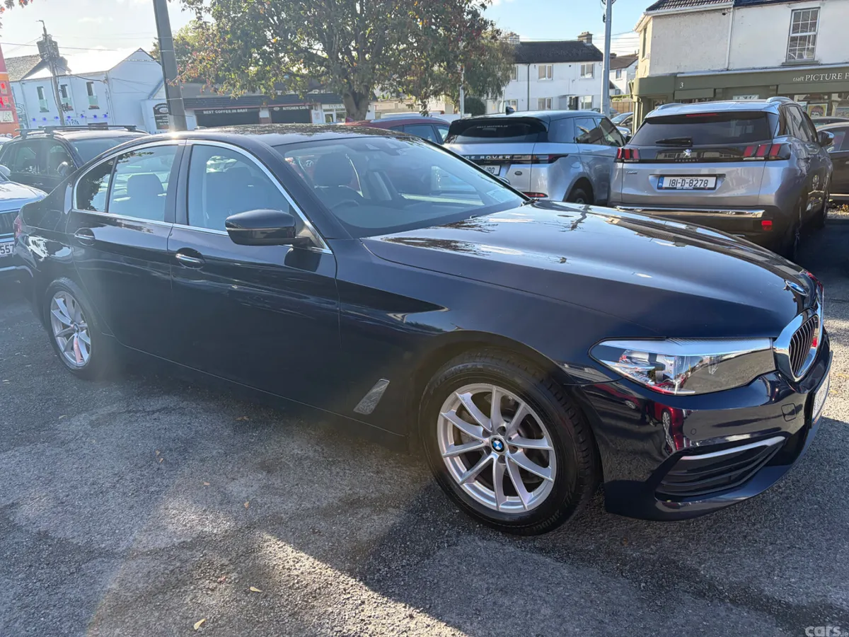 BMW 5-Series Saloon, Diesel, 2017, Blue