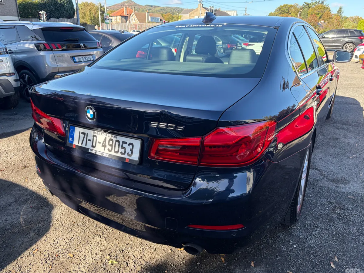 BMW 5-Series Saloon, Diesel, 2017, Blue