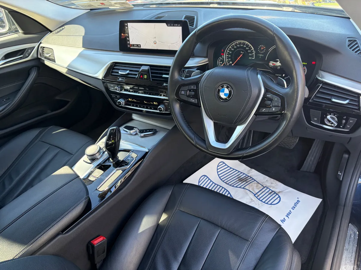 BMW 5-Series Saloon, Diesel, 2017, Blue