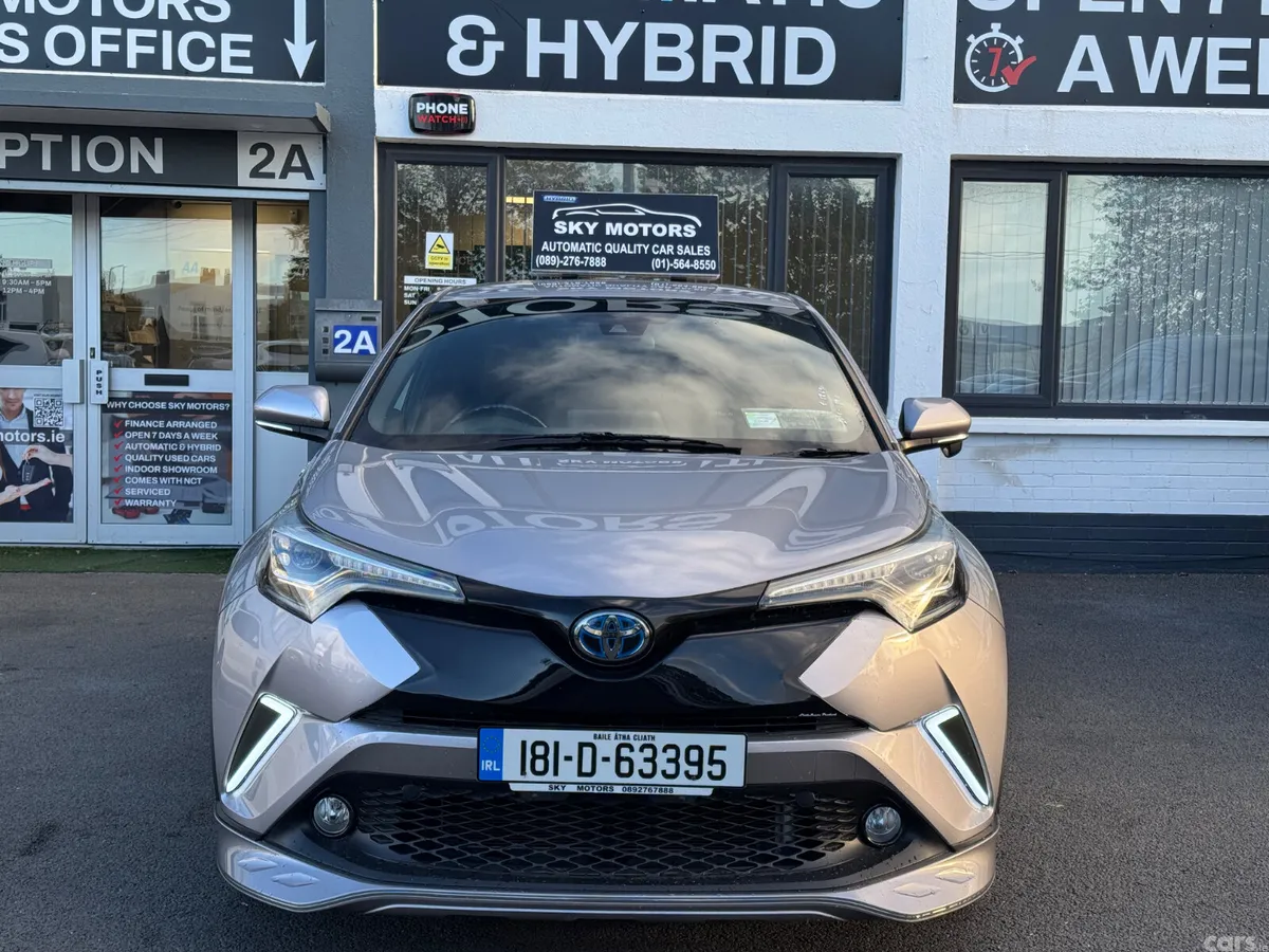 Toyota C-HR SUV, Petrol Hybrid, 2018, Silver