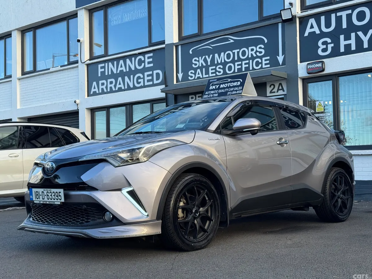 Toyota C-HR SUV, Petrol Hybrid, 2018, Silver