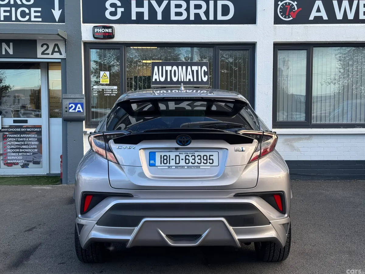 Toyota C-HR SUV, Petrol Hybrid, 2018, Silver