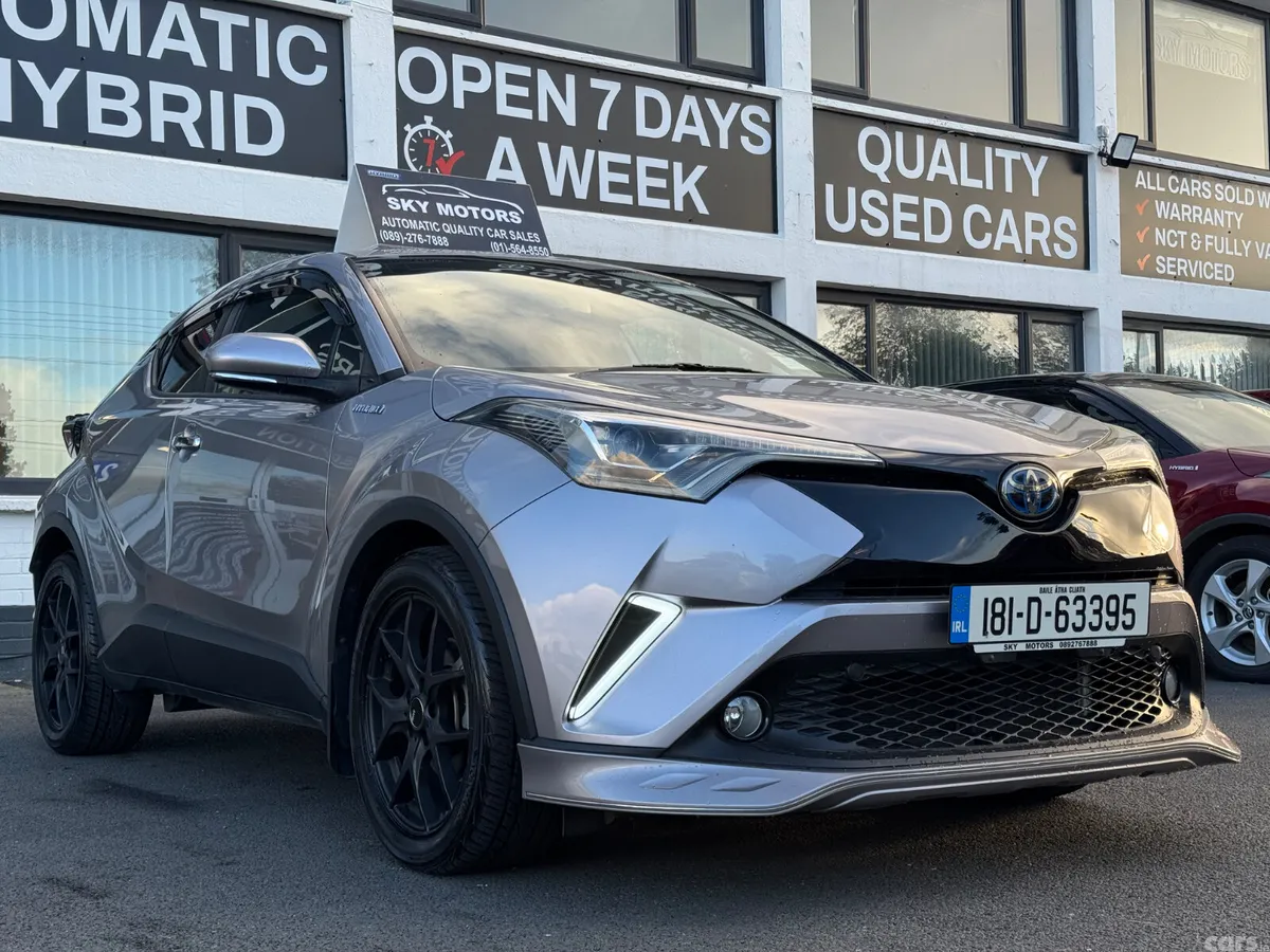 Toyota C-HR SUV, Petrol Hybrid, 2018, Silver