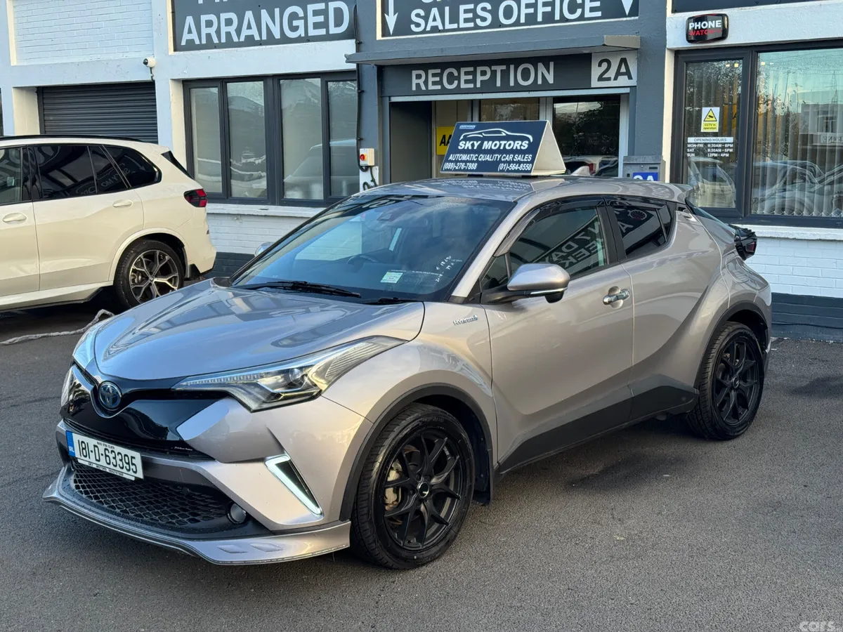 Toyota C-HR SUV, Petrol Hybrid, 2018, Silver