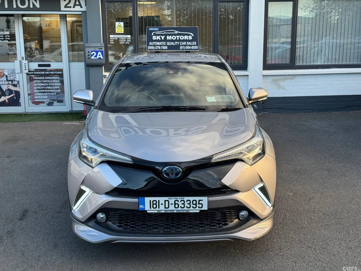 Toyota C-HR SUV, Petrol Hybrid, 2018, Silver