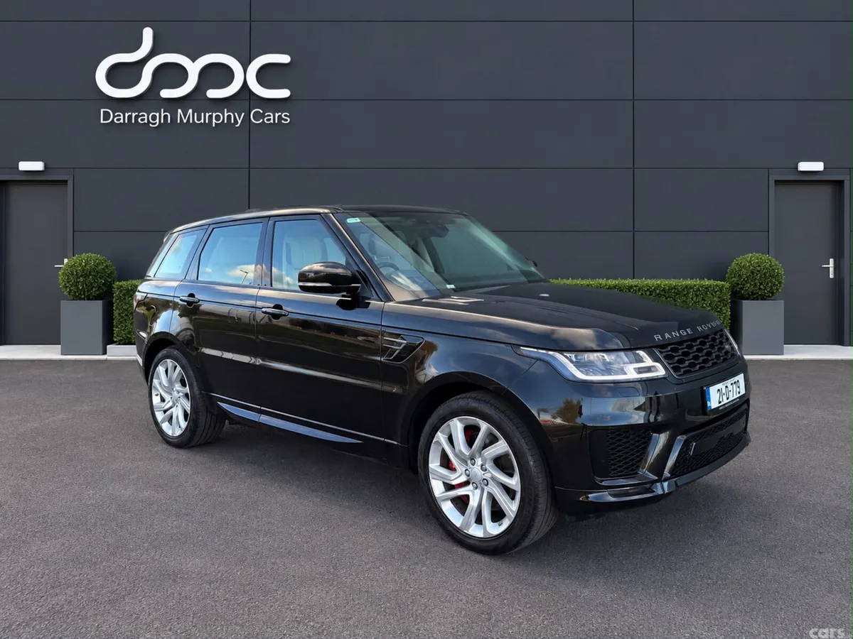 Land Rover Range Rover Sport SUV, Petrol Plug-in Hybrid, 2021, Black