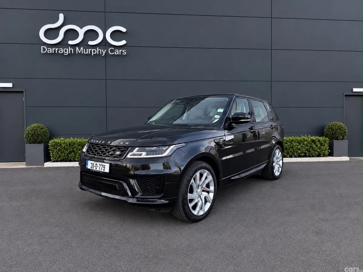 Land Rover Range Rover Sport SUV, Petrol Plug-in Hybrid, 2021, Black