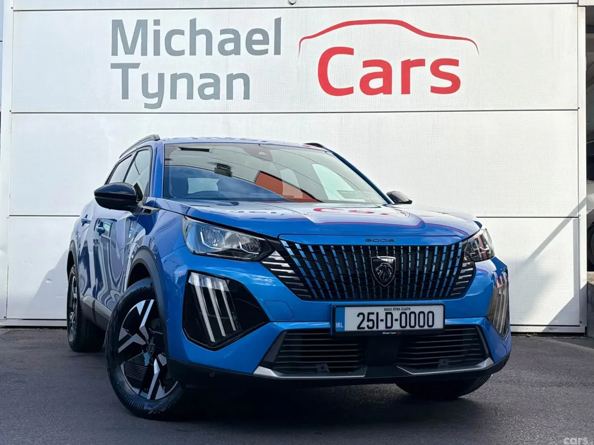 Peugeot 2008 SUV, Electric, 2025, Blue