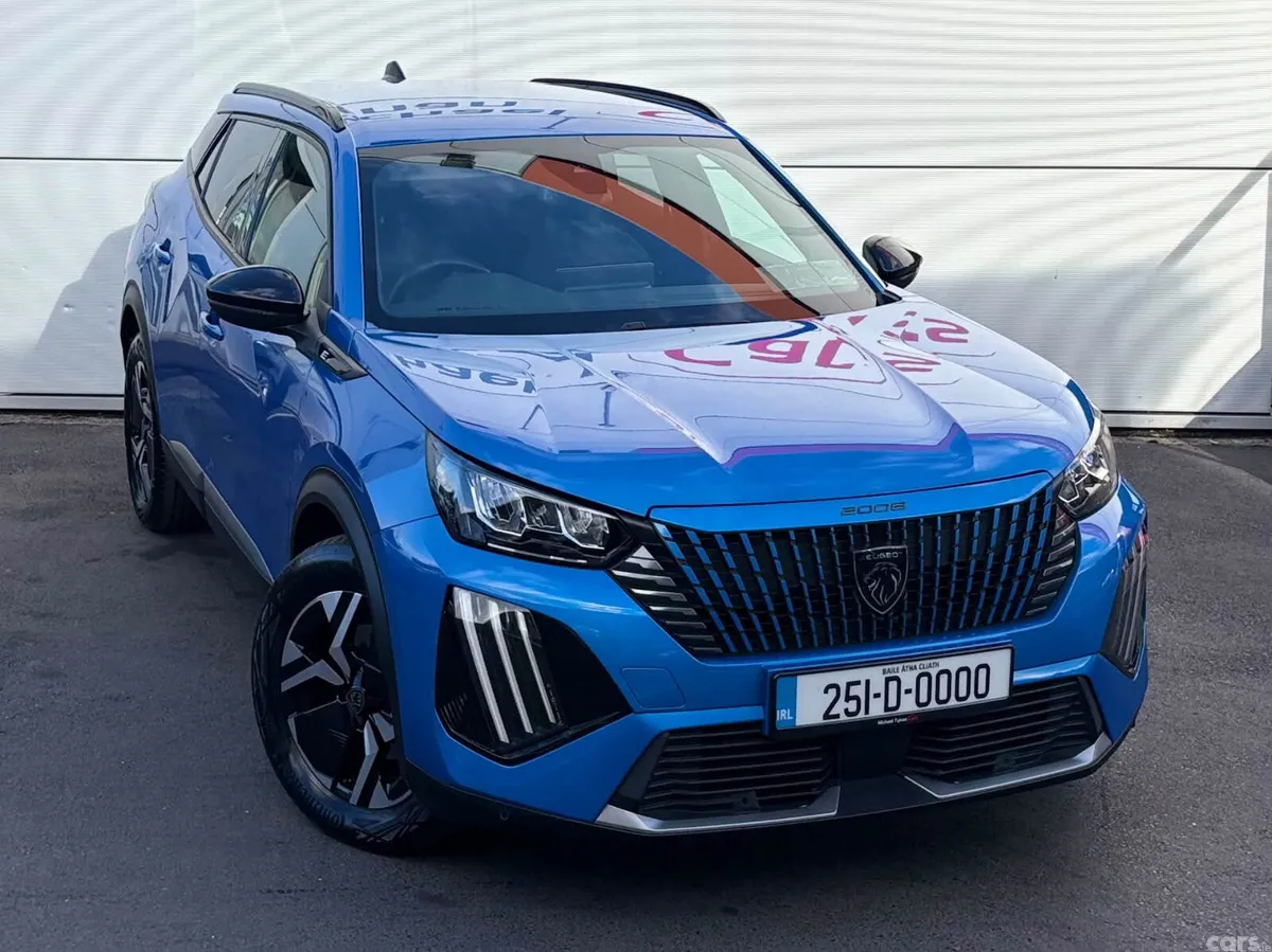 Peugeot 2008 SUV, Electric, 2025, Blue