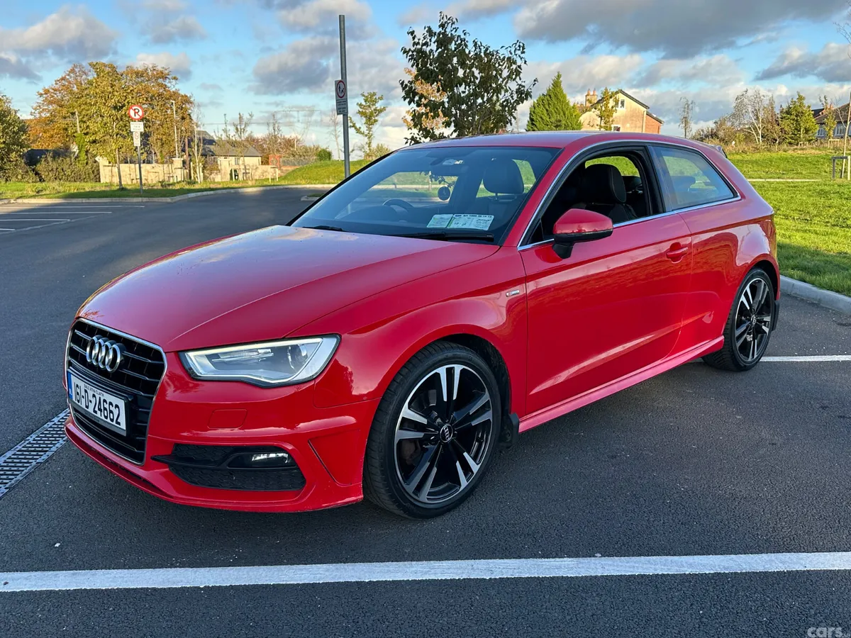 Audi A3 Hatchback, Diesel, 2016, Red