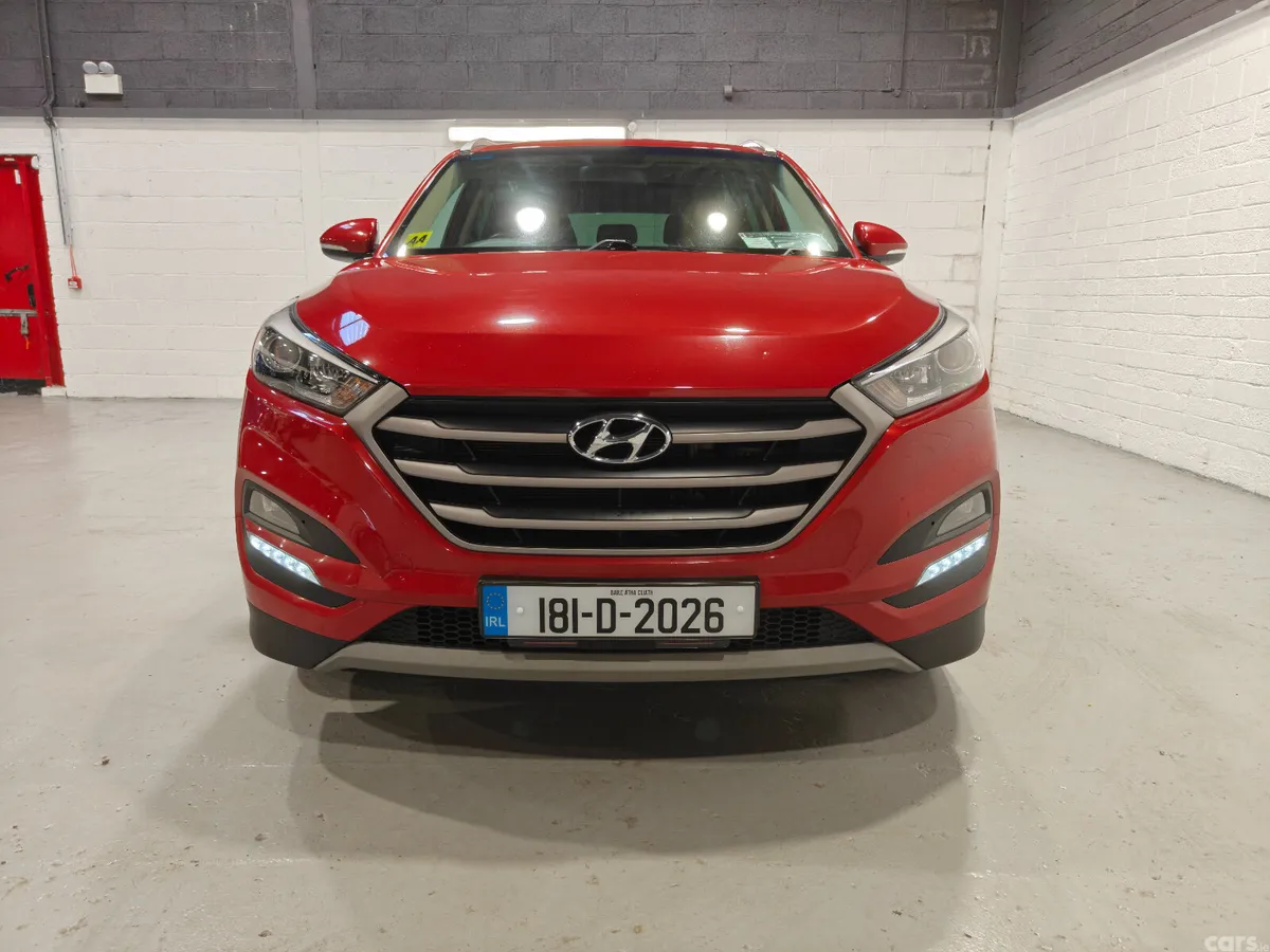 Hyundai Tucson SUV, Diesel, 2018, Red