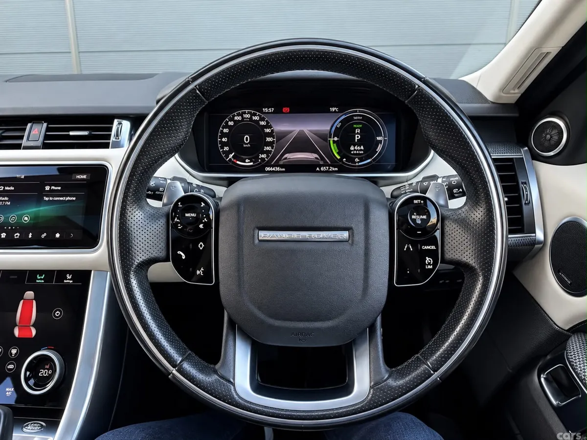 Land Rover Range Rover Sport SUV, Petrol Plug-in Hybrid, 2021, Black